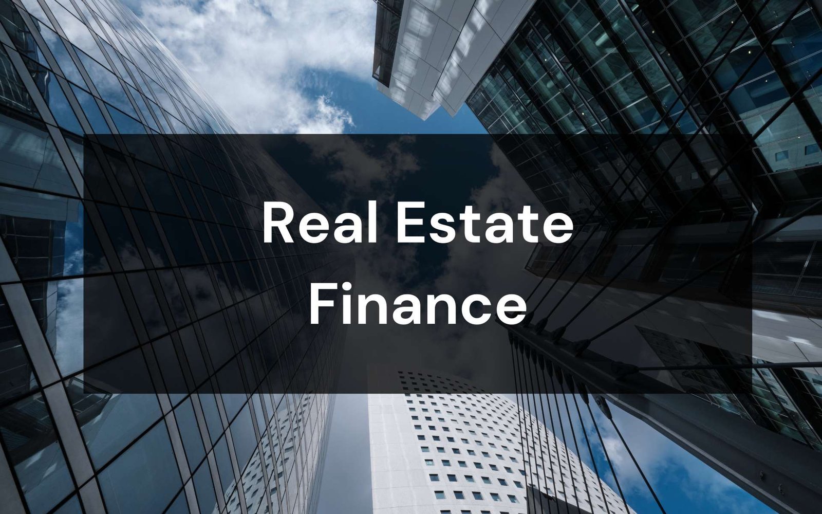 real estate finance